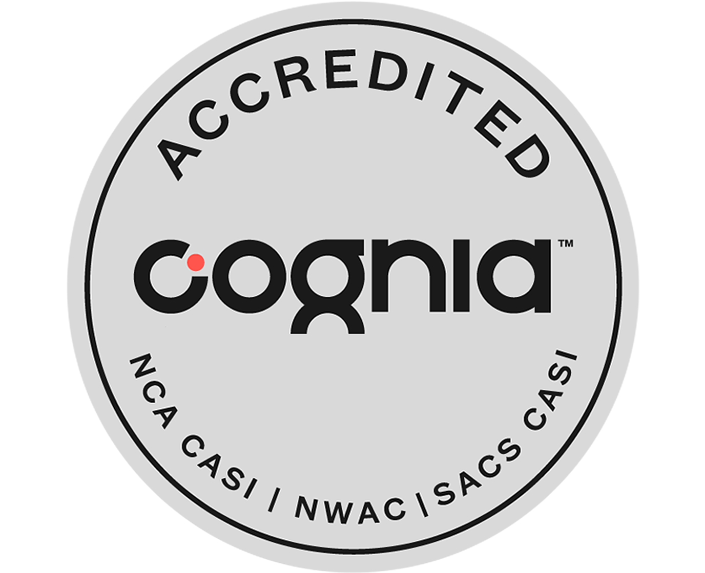 Cognia Official Accreditation Seal