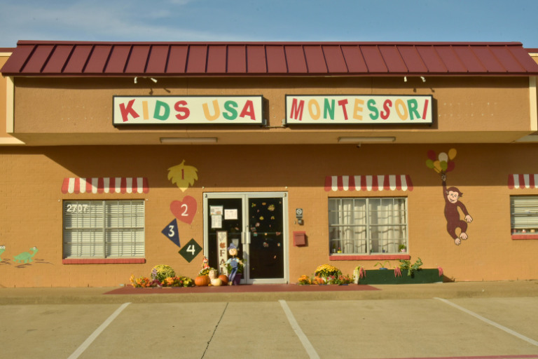 Kids USA Montessori East Plano Campus building