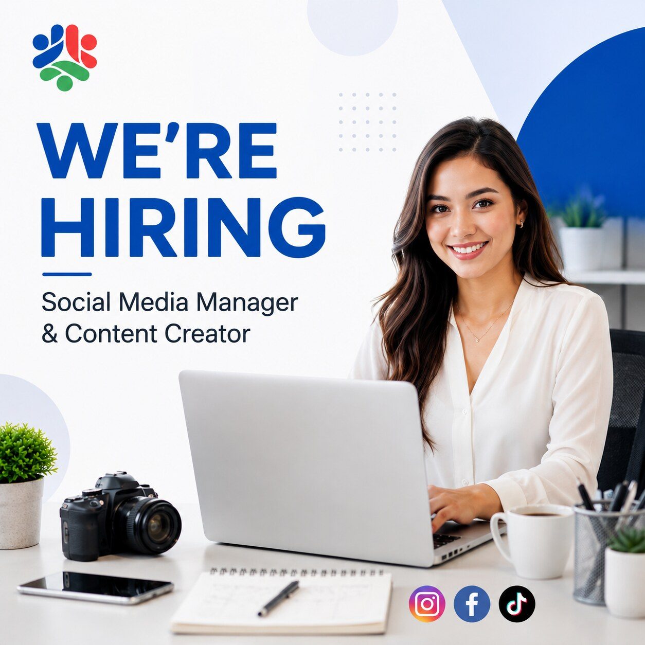 Social Media Manager and Content Creator Hiring Announcement